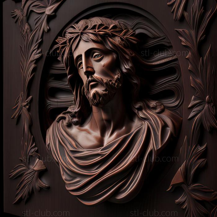 3D model st jesus (STL)